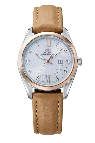Orient Stretto Orologio Uomo Solare Cronografo 43 Mm - RA-TX0305S10B, Quadrante Bianco, Bracciale Acciaio, 50m