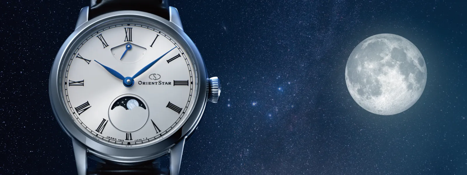 M45 F8 Mechanical Moon Phase Hand Winding | Classic | Orient Star
