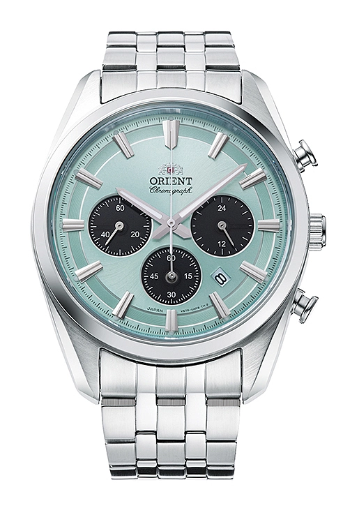 RN-TX0304L | オリエント ストレット クロノグラフ ソーラーパワード