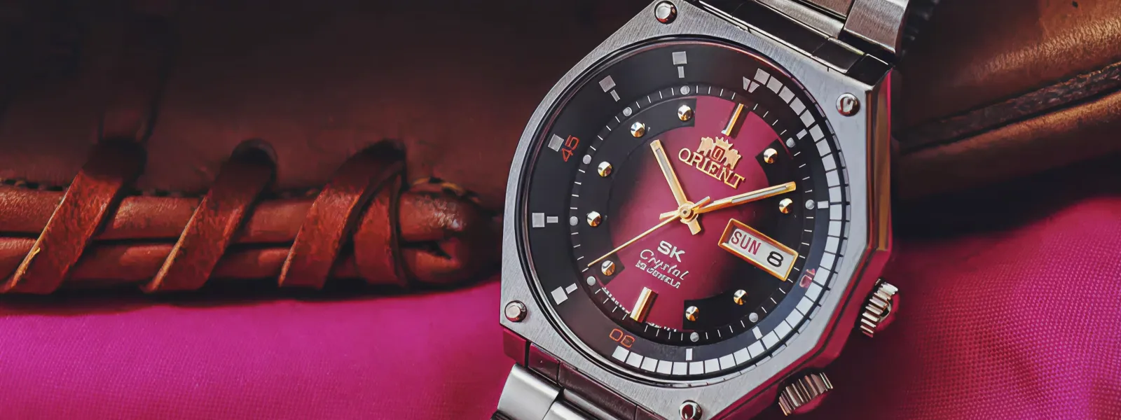 招*猫様 ORIENT SK Crystal 自動巻き腕時計 エスケイ | リバイバル | Orient | オリエント