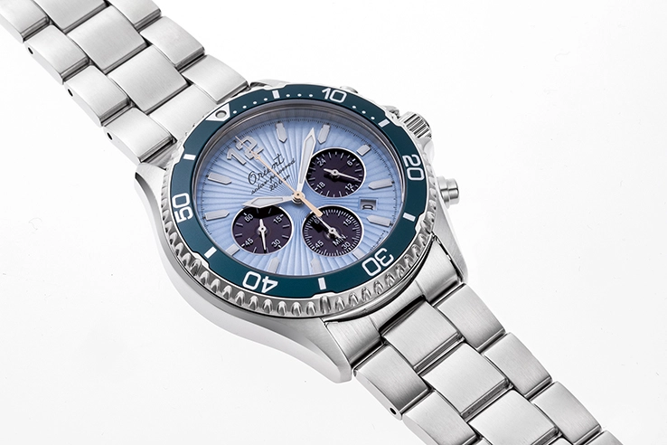 RN-TX0210L | オリエント マコ クロノグラフ ソーラーパワード