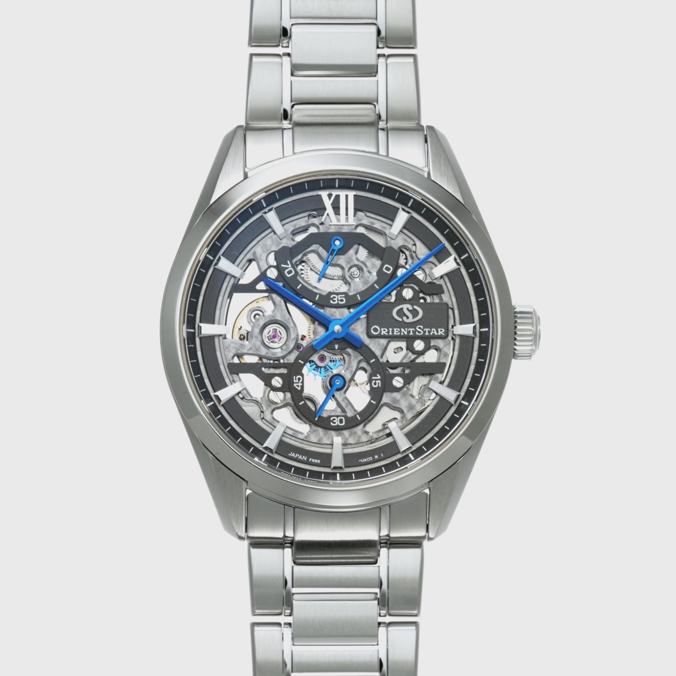 M34 F8 スケルトン ハンドワインディング RK-AZ0102N