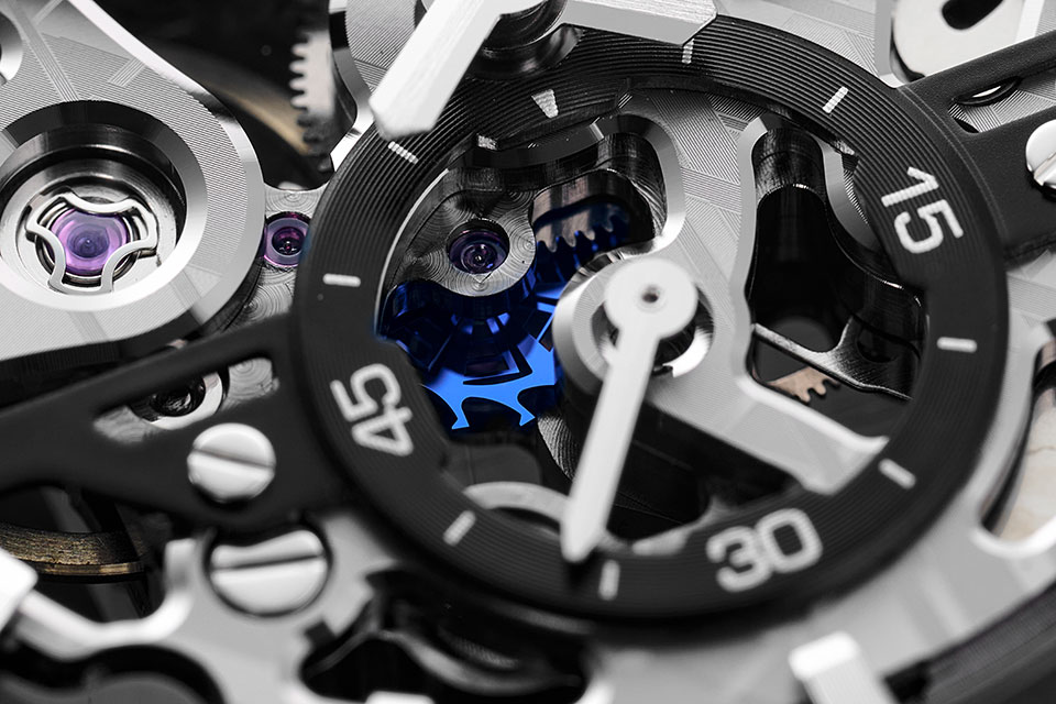 M34 F8 スケルトン ハンドワインディング